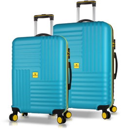 Zoozie Bags Set de maletas de 2 piezas Turquesa
